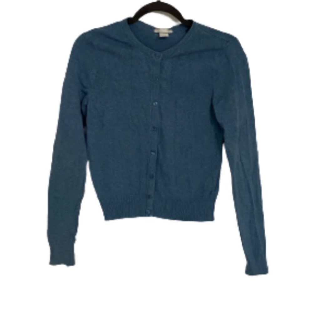 H&M | Beautiful Blue Button Down Cardigan Sweater